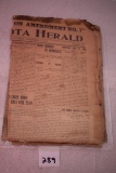 Daily Dakota Herald Newspaper, 1916