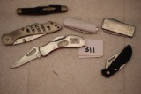 6 Assorted Pocket Knives