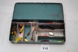 Assorted Lures, Metal Case 10