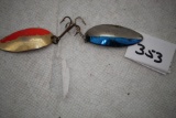 2 Little Cleo Wigl Lures, 2 1/4