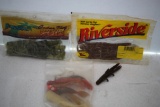 Assorted Rubber Worms & Lures