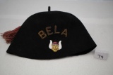 Thick Felt Cap w/Tassel & Pin, Bela, Van, The Hatter, 11