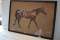 Framed Horse Painting, 31