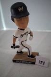 Lyle Overbay, Milwaukee Brewers Bobblehead, Johnson Controls, BD & A, 2005