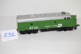 Burlinton Northern #9710 Diesel Engine, Bachmann, HO Scale