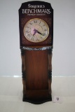 Seagrams Benchmark Premium Bourbon Clock