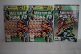3 The Hands Of Shang-Chi Master of Kung Fu Comics, Marvel Comics, 1981, 2-#106, 107