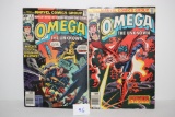 2 Omega The Unknown Comics, Marvel Comics #4, #5, 1976