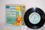 Winnie The Pooh and the honey tree, 33 1/3 rpm, Walt Disney Productions, 1972, FS-907