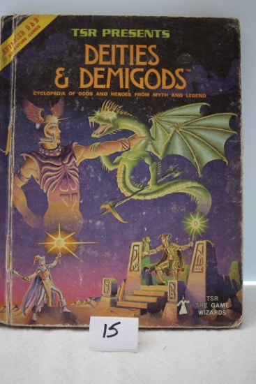 Advanced D & D Adventure Games Book, Deities & Demigods