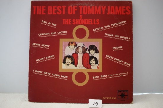 The Best Of Tommy James & The Shondels Album, Roulette Records, SR42040