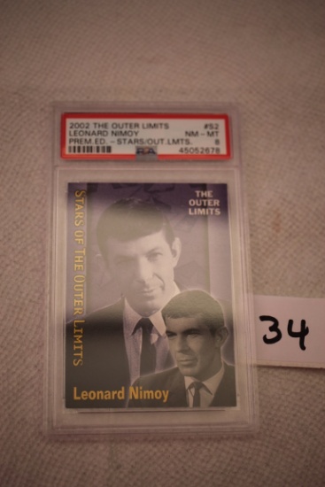 Leonard Nimoy, 2002 The Outer Limits Card, #S2, Rittenhouse Archives, I Robot