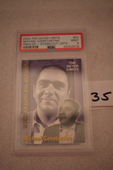 Michael Constatine, 2002 The Outer Limits Card, #S3, Rittenhouse Archives, Counterweight