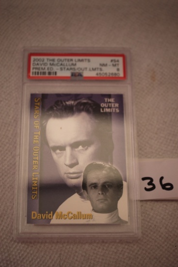 David McCallum, 2002 The Outer Limits Card, #S4, Rittenhouse Archives, The Sixth Finger