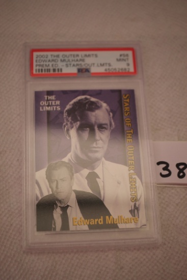 Edward Mulhare, 2002 The Outer Limits Card. #S6, Rittenhouse Archives, The Sixth Finger