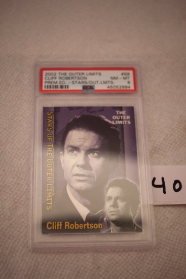 Cliff Robertson, 2002 The Outer Limits Card, #S8, Rittenhouse Archives, The Galaxy Being