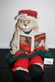 Granny Flo Bunny, The Christmas Carrots, Porcelain, Cloth, Wood, House Of Lloyd, 16