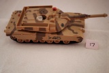 Toy Tank, Inter Active Toy Concepts, 2001, Plastic, Uses 4 AA Batteries, 13