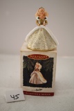 Holiday Barbie, Keepsake Ornament, 1994 Mattel Inc, 2nd In Series, Hallmark Cards Inc., 3 1/2