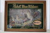 Pabst Blue Ribbon Upland Game Birds Roughed Grouse Mirror, First In Series 1996