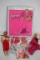 Ken & Barbie Dolls With Fashion Doll Case & Accessories, Case-#1002 1982, Mattel