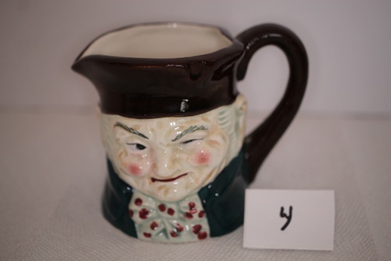 Vintage Toby Cup/Mug, Made In Occupied Japan, 3 1/4"