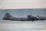 WWII Plane Poster, Superfortress, Kodachrome For Air Trails Pictoral, Courtesy Boeing Aircraft