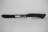 German Blade, Alcosa Solingen, Wooden Handle, 17 1/2