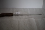 Dagger Knife, Wooden Handle, 16