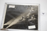 Wallenda Troupe Hellen, Karl, Herman, & Joe, Framed Circus Photo, 8 3/4