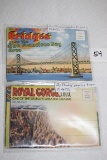 4 Photo Packs, 1940's, Bridges, China Town, Royal Gorge, Sequoia and Kings Canyon