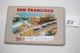20 Postcards & Case, 1950