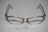 Vintage Aluminum Frame Glasses, 5 1/4