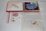 Vintage Hankerchiefs, Post WWII Sapro Japan, Mother With Love