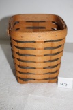 Longaberger Basket, Handwoven, 6