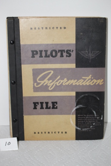 Pilots' Information File, Restricted, 1944-1945