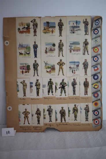 Pictures Of Military Uniforms Around The World, Paper, 14" x 12"