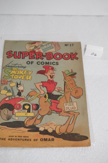 Omar Super-Book Of Comics, No. 17, Smokey Stover, 1937, New Syndicate Co. Inc.