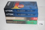 VHS Tapes, TDK, Maxell, NIPS
