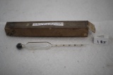 Vintage Wine Hydrometer, Glass, 7 1/2