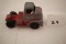 Vintage Tootsie Toy Truck Cab, Chicago #24, Metal, 3 1/2