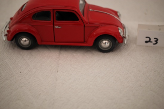 Volkswagen Beetle Diecast & Plastic, Sunnyside Diecasts, #SS7707, 6"