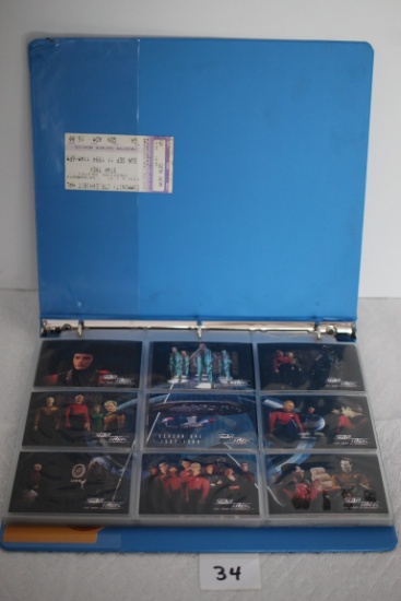 Star Trek Trading Cards, Approx. 140 Cards