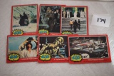 6 Star Wars Trading Cards, #92, #127, #111, #85, #116, #126, 1977, 20th Century-Fox Film Corp.