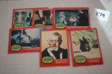 6 Star Wars Trading Cards, #105, #92, #115, #75, #86, #129, 1977, 20th Century-Fox Film Corp.