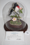 Danbury Mint Singing Beauty Sculpture By Jeff Rechin & Glass Dome, Serial #A552, COA