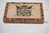 Victory Cigar Box, Army/Navy, WWI Era, 9 1/2