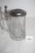 100th Anniversary Glass Stein With Lid, Made In W/ Germany, 