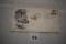 White House 8 cent Stamp, First Day of Issue, 1971, Envelope 6 1/2