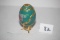 Faberge Mint Empress' Eternal Spring-Green, Imperial Jeweled Egg & Stand, Egg = 2 1/2